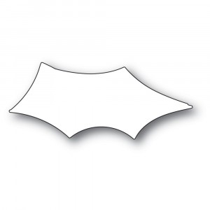 Memory Box Stanzschablone - Scribble Holly Leaf Background - 35% RABATT