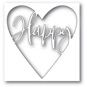 Memory Box Stanzschablone - Happy Heart Collage - 20% RABATT