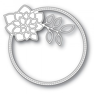 Memory Box Stanzschablone - 94412 Dahlia Circle Frame - 30% RABATT