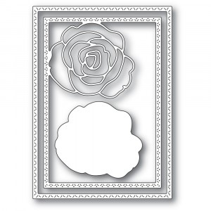 Memory Box Stanzschablone - 94414 Classic Rose Frame - 30% RABATT