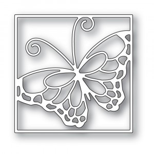 Memory Box Stanzschablone - Stained Glass Butterfly