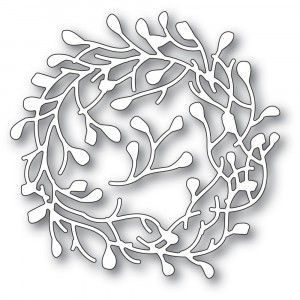 Memory Box Stanzschablone - 94489 Mistletoe Wreath 