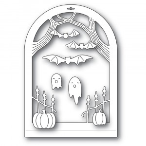 Memory Box Stanzschablone - Haunted Entrance Dome Layer