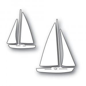 Memory Box Stanzschablone - 94575 Marina Sailboats