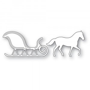 Memory Box Stanzschablone - 94596 Horse and Sleigh