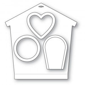 Memory Box Stanzschablone - 94606 House Frame Background