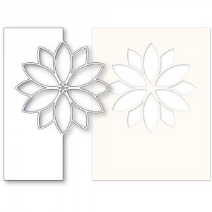 Memory Box Stanzschablone - 94607 Contempo Poinsettia and Stencil - 30% RABATT