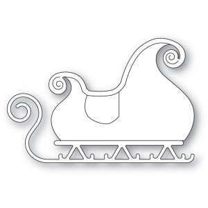 Memory Box Stanzschablone - 94609 Gilded Sleigh 