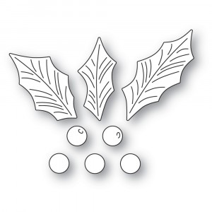 Memory Box Stanzschablone - 94610 Holly Bundle - 20% RABATT