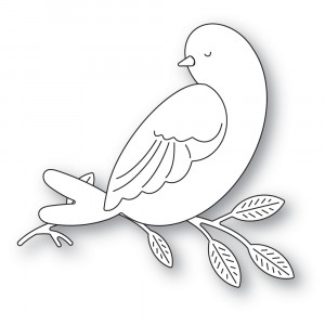 Memory Box Stanzschablone - 94620 Serene Bird and Branch