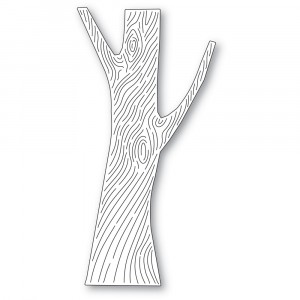 Memory Box Stanzschablone - 94630 Woodgrain Tree Trunk