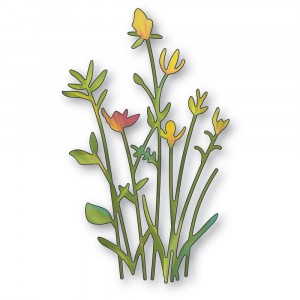 Memory Box Stanzschablone - 94638 Backyard Floral Stems