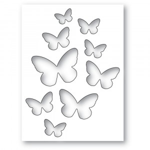 Memory Box Stanzschablone - 94642 Butterfly Coterie Collage