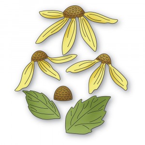 Memory Box Stanzschablone - 94645 Charlotte Blooms and Leaves 