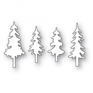 Memory Box Stanzschablone - Little Trees
