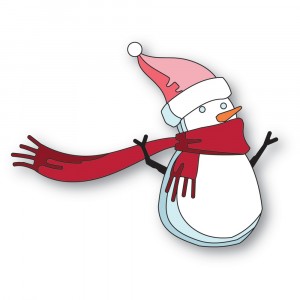 Memory Box Stanzschablone - 94678 Little Bundled Snowman 