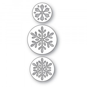 Memory Box Stanzschablone - 94679 Starburst Snowflake Discs