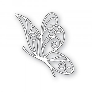 Memory Box Stanzschablone - 94708 Plumed Gypsy Butterfly