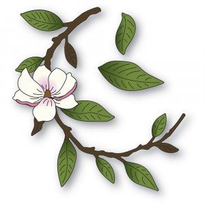Memory Box Stanzschablone - 94719 Curved Magnolia Branch