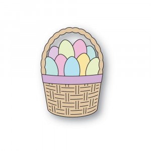 Memory Box Stanzschablone - 94732 Woven Basket of Eggs