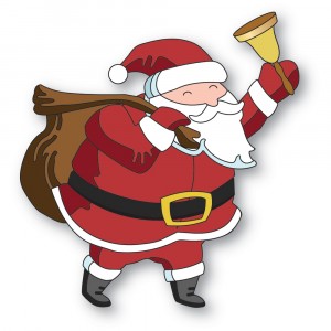 Memory Box Stanzschablone - 94737 Layered Festive Santa 