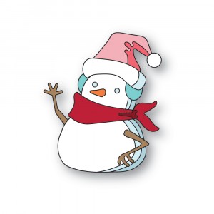 Memory Box Stanzschablone - 94746 Layered Friendly Snowman