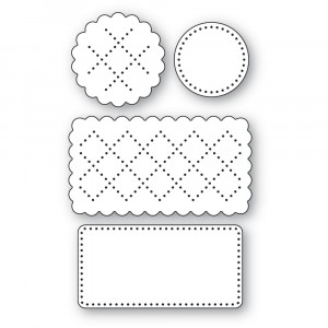 Memory Box Stanzschablone - 94762 Dimpled Cookies