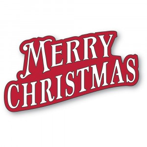 Memory Box Stanzschablone - 94799 Merry Christmas Wave