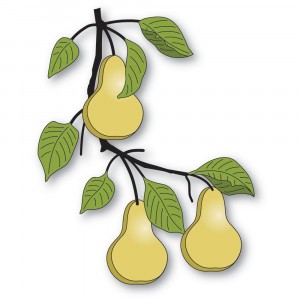 Memory Box Stanzschablone - 94805 Pretty Pear Branch