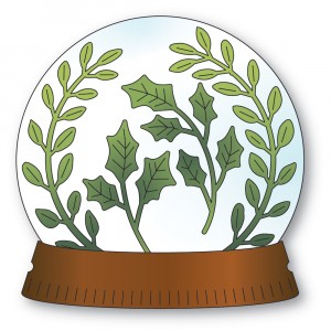 Memory Box Stanzschablone - 94808 Holiday Snowglobe