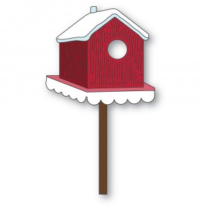 Memory Box Stanzschablone - 94810 Snowy Birdhouse