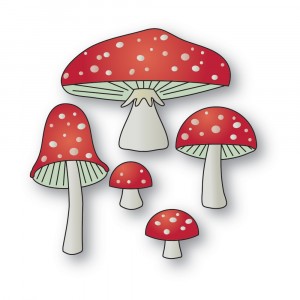 Memory Box Stanzschablone - 94818 Mysterious Mushrooms