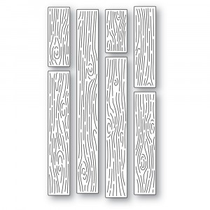 Memory Box Stanzschablone - 94823 Narrow Woodgrain Planks