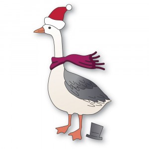 Memory Box Stanzschablone - 94829 Bundled Up Goose