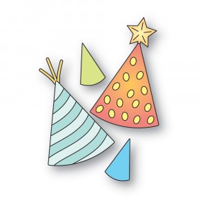 Memory Box Stanzschablone - 94852 Birthday Party Hats