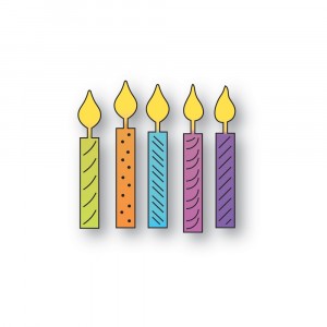 Memory Box Stanzschablone - 94856 Jolly Candles
