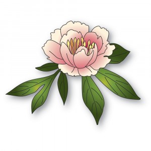 Memory Box Stanzschablone - 94872 Gentle Peony Bloom