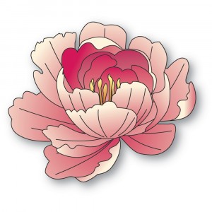 Memory Box Stanzschablone - 94873 Refined Peony Bloom