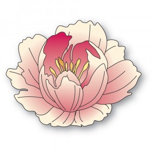 Memory Box Stanzschablone - 94877 Graceful Peony Blossom