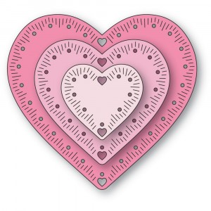 Memory Box Stanzschablone - 94882 Cherish Hearts