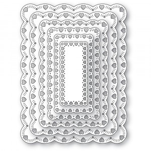 Memory Box Stanzschablone - 94884 Cherish Scalloped Frames