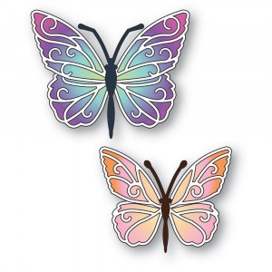 Memory Box Stanzschablone - 94890 Gypsy Butterflies