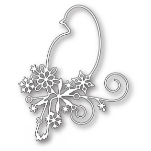 Memory Box Stanzschablone - Snowflake Bird 