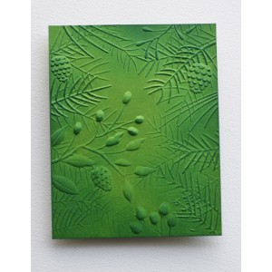 Memory Box 3D Prägeschablone - EF1043 Pinecones and Berries 3D Embossing Folder