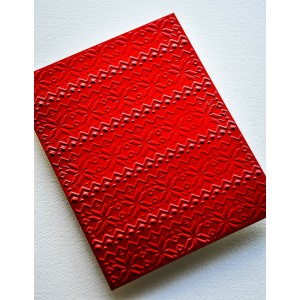 Memory Box 3D Prägeschablone - EF1044 Winter Knit 3D Embossing Folder