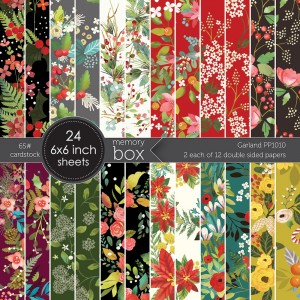 Memory Box Paper Pack 6 x 6 - Garland