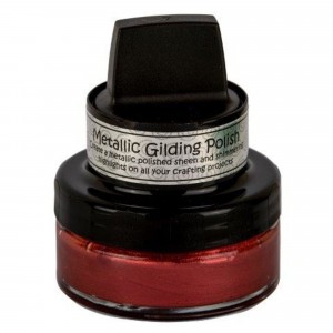 Cosmic Shimmer Metallic Gilding Polish 50ml - Rich Red