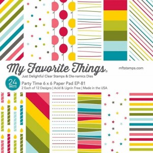 My Favorite Things Paper Pack 6x6 - Party Time