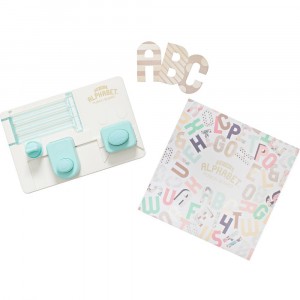 Mini Alphabet Punch Board von We R Memory Keepers