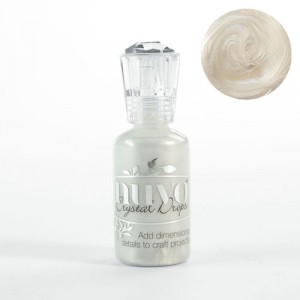 Nuvo Crystal Drops - Ivory Seashell